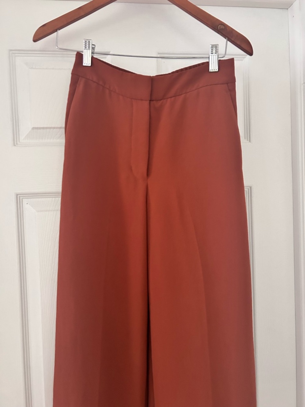 Aritzia Wilfred The Limitless Pant™ - Crepette™ Size 2 in Rust